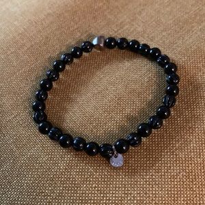 Tateossian Men’s Onyx & Sterling Silver Bracelet